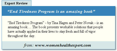 end tiredness program review