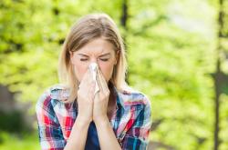 allergy and blowing nose